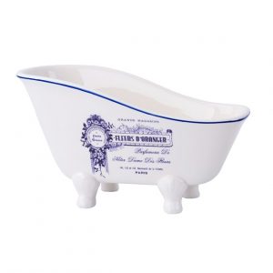 אמבטיה פורצלן כחול SAVON