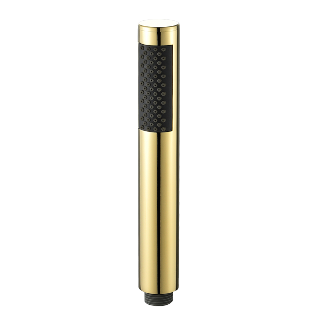 מזלף למקלחת עגול מודרני זהב מבריק BRASS