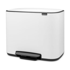 פח אשפה פדל 36 ליטר BO BRABANTIA לבן