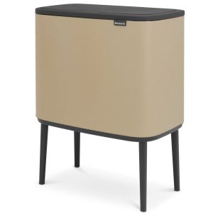 פח אשפה למטבח 36 ליטר BO BRABANTIA זהוב מט